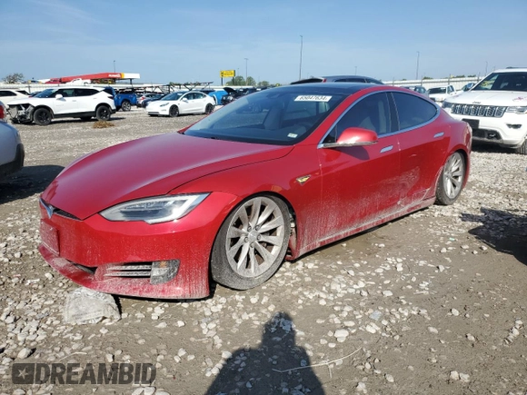 2016 Tesla Model S 70 with VIN 5YJSA1E1XGF153509, listed as a Copart auction lot 65047634 with 51,235 mi miles and Salvage Title. Bid and sale history available at carsss.com. Image 1.