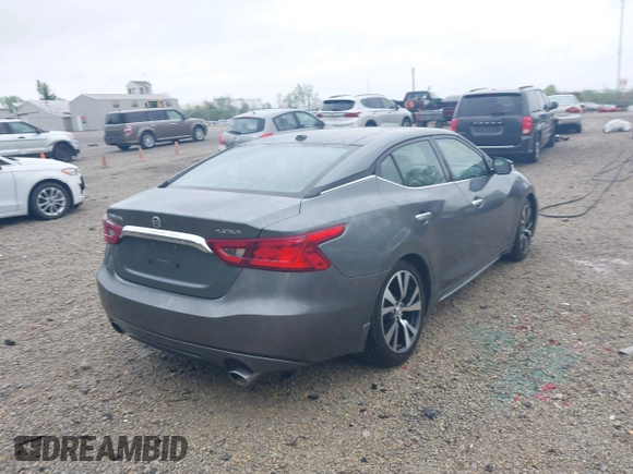 2018 Nissan Maxima SV with VIN 1N4AA6AP0JC394170, listed as a IAAI auction lot 42165841 with 133,689 mi miles and . Bid and sale history available at DreamBid. Image 4.