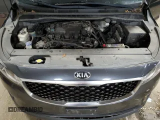2015 Kia Sedona LX with VIN KNDMB5C16F6058875, listed as a Copart auction lot 52739125 with 117,207 mi miles and Clean Title. Bid and sale history available at DreamBid. Image 12.