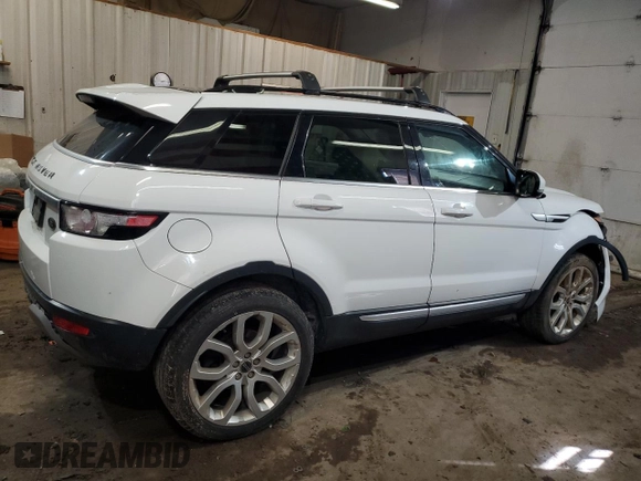 2012 Land Rover Range Rover Evoque Prestige Premium z VIN SALVV2BG4CH671103, wystawiony jako Copart lot #47959665 z przebiegiem 78 423 mil mil oraz Szkody całkowita. Historia ofert i sprzedaży dostępna na DreamBid. Obrazek 3.