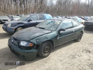 2003 Chevrolet Cavalier with VIN 1G1JC12F937285269, listed as a Copart auction lot 46276085 with 0 mi miles and Salvage Title. Bid and sale history available at carsss.com. Image 1.