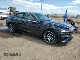 2023 Genesis G70 2.0T z VIN KMTG34TA4PU121426, wystawiony jako Copart lot #52968245 z przebiegiem 27 888 mil mil oraz Tytuł czysty. Historia ofert i sprzedaży dostępna na DreamBid. Obrazek 4.