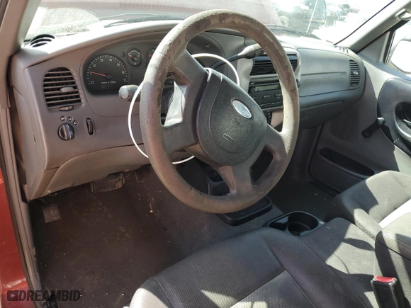 2004 Ford Ranger XL with VIN 1FTYR14U34PB00618, listed as a Copart auction lot 49160345 with 167,582 mi miles and Salvage Title. Bid and sale history available at carsss.com. Image 8.