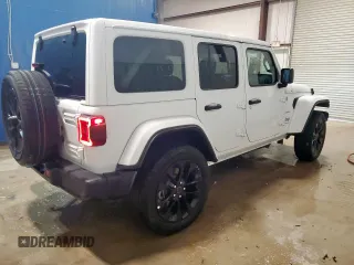 2024 Jeep Wrangler Sahara with VIN 1C4RJXP65RW331514, listed as a Copart auction lot 56888935 with 18,507 mi miles and Clean Title. Bid and sale history available at DreamBid. Image 3.