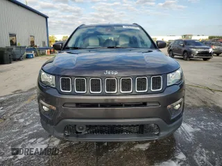 2021 Jeep Compass Altitude with VIN 3C4NJCBB5MT560012, listed as a Copart auction lot 52646345 with 40,184 mi miles and Salvage title. Bid and sale history available at DreamBid. Image 5.