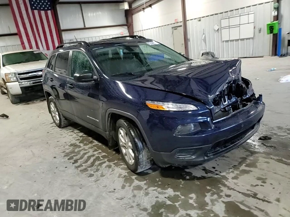 2016 Jeep Cherokee Sport с VIN 1C4PJLAB0GW201126, выставлен на аукционе Copart как лот 55944525 с пробегом 130 580 миль миль и Списание • Salvage title. История ставок и продаж доступна на DreamBid. Изображение 14.