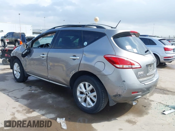 2011 Nissan Murano SL with VIN JN8AZ1MU8BW065471, listed as a IAAI auction lot 41707009 with 133,888 mi miles and . Bid and sale history available at DreamBid. Image 3.