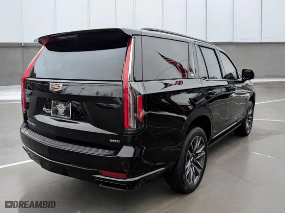2023 Cadillac Escalade 4WD Sport with VIN 1GYS4FKL2PR2306XX, listed as a Copart auction lot 53190975 with 46,414 mi miles and Clean Title. Bid and sale history available at carsss.com. Image 4.