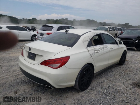 2015 Mercedes-Benz CLA 250 with VIN WDDSJ4EB0FN219890, listed as a Copart auction lot 56613672 with 168,628 mi miles and . Bid and sale history available at DreamBid. Image 4.