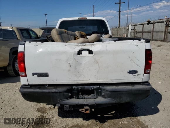 2007 Ford Super Duty F-250 XL with VIN 1FTSW20P57EA99864, listed as a Copart auction lot 74300594 with 502,355 mi miles and Clean Title. Bid and sale history available at carsss.com. Image 6.