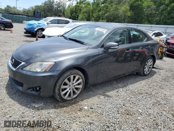 2010 Lexus IS 250 with VIN JTHCF5C24A5043992, listed as a Copart auction lot 60316465 with 94,318 mi miles and Salvage title. Bid and sale history available at DreamBid. Image 1.