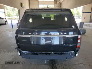 2016 Land Rover Range Rover HSE with VIN SALGS2KF2GA258801, listed as a Copart auction lot 54948595 with 56,495 mi miles and Salvage title. Bid and sale history available at DreamBid. Image 6.