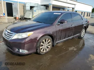 2011 Toyota Avalon with VIN 4T1BK3DB3BU430161, listed as a Copart auction lot 58795835 with 140,998 mi miles and Salvage title. Bid and sale history available at DreamBid. Image 1.