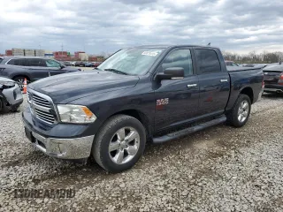 2017 Ram 1500 Big Horn with VIN 1C6RR7LG6HS581655, listed as a Copart auction lot 50875415 with 57,067 mi miles and Salvage Title. Bid and sale history available at carsss.com. Image 1.