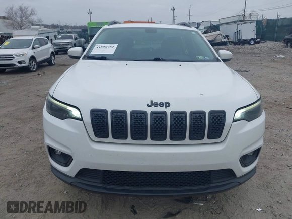 2019 Jeep Cherokee Latitude Plus with VIN 1C4PJMLB8KD292170, listed as a IAAI auction lot 41800952 with 67,277 mi miles and . Bid and sale history available at DreamBid. Image 12.