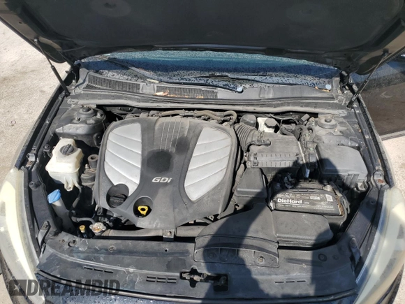 2014 Kia Cadenza Premium with VIN KNALN4D79E5120531, listed as a Copart auction lot 45104745 with Not Provided miles and Salvage Title. Bid and sale history available at DreamBid. Image 11.