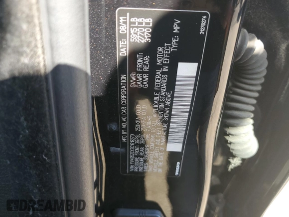 2012 Volvo XC90 Premier Plus с VIN YV4952CY3C1618270, выставлен на аукционе Copart как лот 48740125 с пробегом 132 171 миль миль и Чистый • Clean title. История ставок и продаж доступна на DreamBid. Изображение 13.