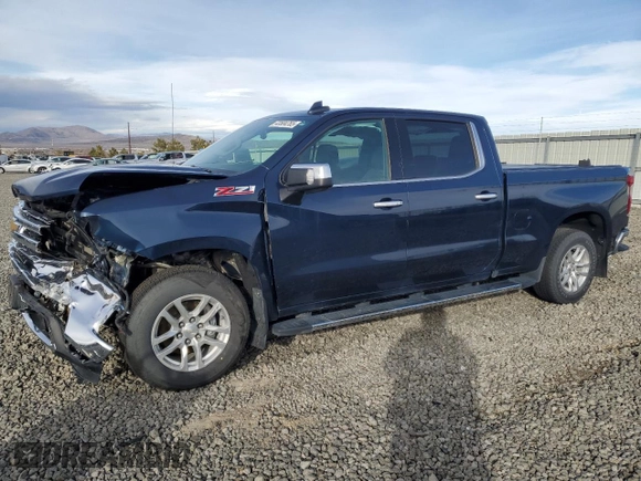 2020 Chevrolet Silverado 1500 LTZ with VIN 1GCUYGED0LZ271963, listed as a Copart auction lot 43504765 with Not Provided miles and Salvage Title. Bid and sale history available at DreamBid. Image 1.