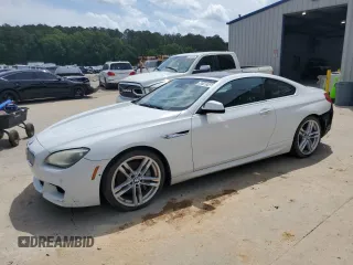 2012 BMW 6 Series 650i with VIN WBALX3C56CC528773, listed as a Copart auction lot 55148745 with 152,708 mi miles and Clean Title. Bid and sale history available at carsss.com. Image 1.