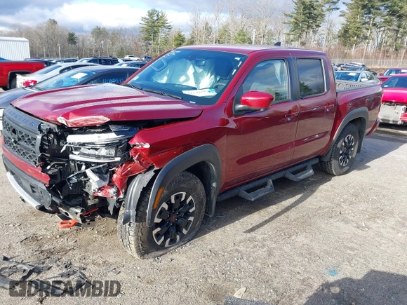 2022 Nissan Frontier S with VIN 1N6ED1EK9NN612988, listed as a IAAI auction lot 41140327 with 21,386 mi miles. Bid and sale history available at carsss.com. Image 17.