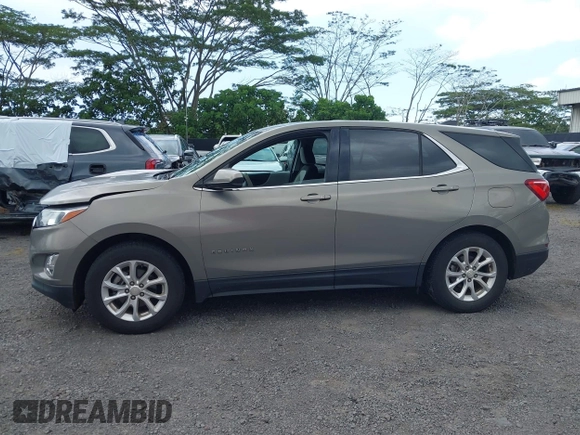 2018 Chevrolet Equinox LT with VIN 3GNAXJEV8JS578522, listed as a IAAI auction lot 41915870 with 48,967 mi miles and . Bid and sale history available at DreamBid. Image 14.