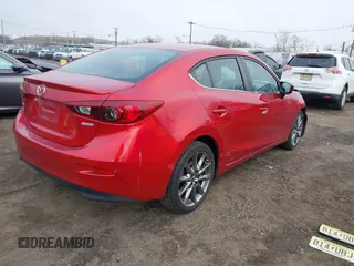 2018 Mazda 3 Touring with VIN 3MZBN1V36JM196315, listed as a IAAI auction lot 41856596 with 79,783 mi miles and . Bid and sale history available at DreamBid. Image 4.