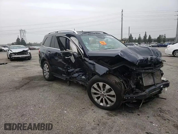 2017 Mercedes-Benz GLS with VIN 4JGDF6EE6HA961842, listed as a Copart auction lot 44868993 with 90,630 mi miles. Bid and sale history available at carsss.com. Image 12.