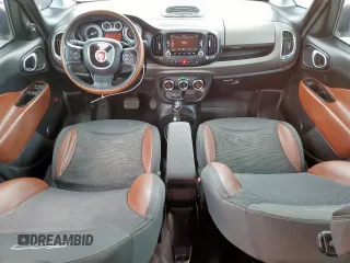2014 FIAT 500L Trekking with VIN ZFBCFADH5EZ021708, listed as a Copart auction lot 60093615 with 160,414 mi miles and Salvage title. Bid and sale history available at DreamBid. Image 8.