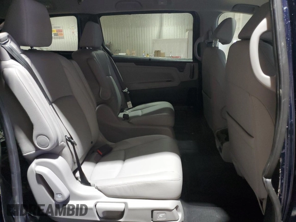2023 Honda Odyssey EX-L with VIN 5FNRL6H68PB076152, listed as a Copart auction lot 47424605 with 14,742 mi miles and Salvage Title. Bid and sale history available at carsss.com. Image 11.