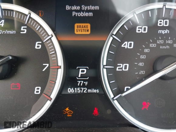 2015 Acura TLX Technology with VIN 19UUB2F56FA001958, listed as a IAAI auction lot 42104640 with 61,572 mi miles and . Bid and sale history available at DreamBid. Image 16.