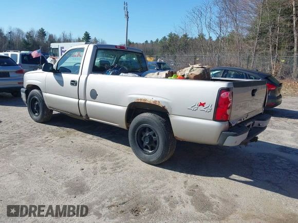 2006 Chevrolet Silverado 1500 Work Truck with VIN 3GCEK14X56G274246, listed as a IAAI auction lot 42099799 with 103,673 mi miles. Bid and sale history available at carsss.com. Image 3.