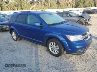 2015 Dodge Journey SXT with VIN 3C4PDCBB5FT518314, listed as a Copart auction lot 83685374 with 34,165 mi miles and Salvage Title. Bid and sale history available at DreamBid. Image 4.
