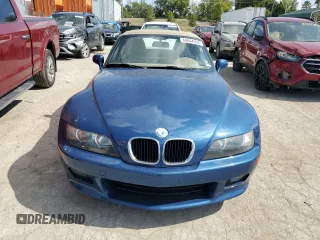 2001 BMW Z3 2.5i with VIN WBACN33421LM01058, listed as a Copart auction lot 69644504 with 31,198 mi miles and Salvage Title. Bid and sale history available at carsss.com. Image 5.