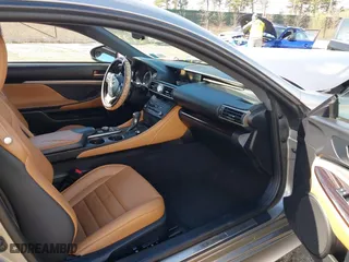 2017 Lexus RC with VIN JTHHA5BC4H5007275, listed as a IAAI auction lot 42032498 with 74,674 mi miles. Bid and sale history available at carsss.com. Image 5.