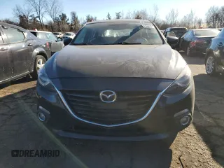 2014 Mazda 3 S Touring with VIN JM1BM1L39E1205634, listed as a Copart auction lot 42619665 with 118,100 mi miles and Salvage Title. Bid and sale history available at DreamBid. Image 5.
