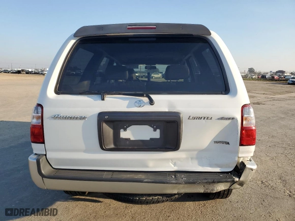 2001 Toyota 4Runner Limited with VIN JT3HN87R210350355, listed as a Copart auction lot 43290785 with 120,014 mi miles and Salvage Title. Bid and sale history available at carsss.com. Image 6.