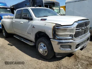2021 Ram 3500 Big Horn with VIN 3C63RRHL4MG514030, listed as a Copart auction lot 54729463 with 0 mi miles and Salvage Title. Bid and sale history available at carsss.com. Image 4.