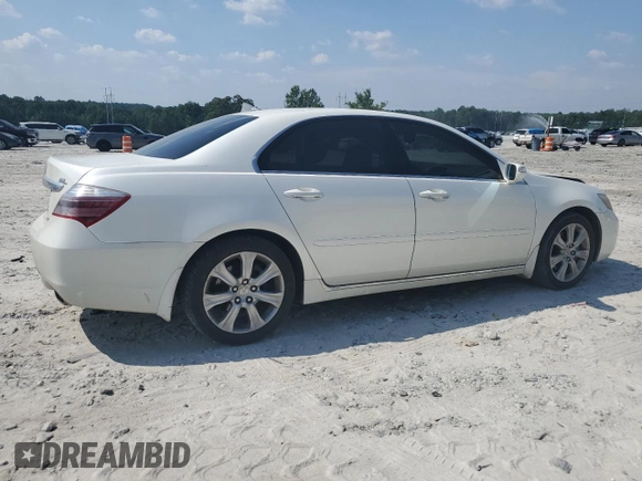 2010 Acura RL Technology with VIN JH4KB2F60AC000928, listed as a Copart auction lot 62216225 with 222,876 mi miles and Salvage title. Bid and sale history available at DreamBid. Image 3.