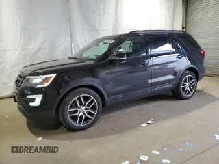 2017 Ford Explorer Sport with VIN 1FM5K8GT9HGD80842, listed as a Copart auction lot 46458285 with 88,731 mi miles and Clean Title. Bid and sale history available at carsss.com. Image 1.