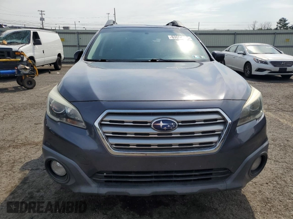 2015 Subaru Outback Premium with VIN 4S4BSACC8F3244299, listed as a Copart auction lot 63064035 with 103,046 mi miles and Salvage title. Bid and sale history available at DreamBid. Image 5.