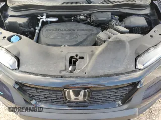 2021 Honda Passport EX-L with VIN 5FNYF7H58MB005058, listed as a Copart auction lot 80139534 with 28,484 mi miles and Salvage Title. Bid and sale history available at carsss.com. Image 12.
