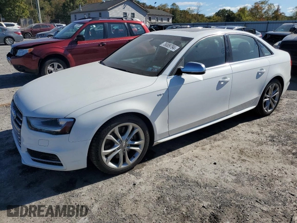 2013 Audi S4 Premium Plus with VIN WAUBGAFL8DA161849, listed as a Copart auction lot 76009794 with 74,322 mi miles and Salvage Title. Bid and sale history available at carsss.com. Image 1.