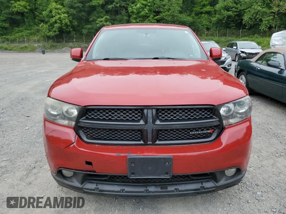 2013 Dodge Durango R/T with VIN 1C4SDJCTXDC688165, listed as a Copart auction lot 61071195 with 139,075 mi miles and Salvage title. Bid and sale history available at DreamBid. Image 5.