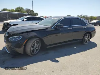 2021 Mercedes-Benz E-Class E 350 with VIN W1KZF8DB1MA906020, listed as a Copart auction lot 49232015 with 23,881 mi miles and Salvage Title. Bid and sale history available at carsss.com. Image 1.