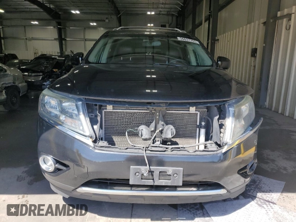 2015 Nissan Pathfinder Platinum with VIN 5N1AR2MM1FC700700, listed as a Copart auction lot 56637765 with 201,149 mi miles and Salvage title. Bid and sale history available at DreamBid. Image 5.