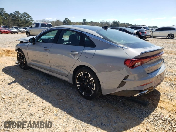 2022 Kia K5 GT-Line with VIN 5XXG64J27NG146714, listed as a Copart auction lot 48609745 with 28,485 mi miles and Salvage Title. Bid and sale history available at carsss.com. Image 2.