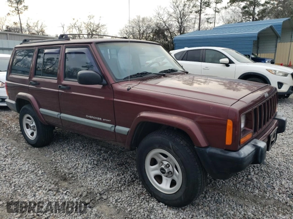 2000 Jeep Cherokee with VIN 1J4FT48S6YL200707, listed as a Copart auction lot 44689105 with 80,484 mi miles and Salvage title. Bid and sale history available at DreamBid. Image 4.