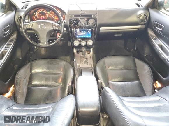 2005 Mazda 6 Sport S with VIN 1YVHP80D155M03523, listed as a Copart auction lot 47124105 with 114,313 mi miles and Salvage Title. Bid and sale history available at DreamBid. Image 8.