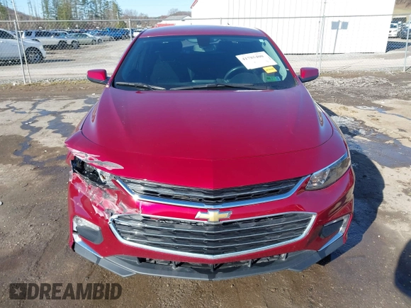 2018 Chevrolet Malibu LT with VIN 1G1ZD5ST1JF165398, listed as a IAAI auction lot 41785400 with 64,884 mi miles. Bid and sale history available at carsss.com. Image 12.