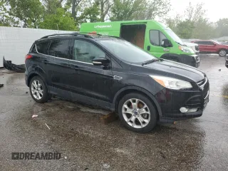 2013 Ford Escape SEL with VIN 1FMCU0H9XDUC44026, listed as a Copart auction lot 55082055 with 159,345 mi miles and Clean Title. Bid and sale history available at carsss.com. Image 4.